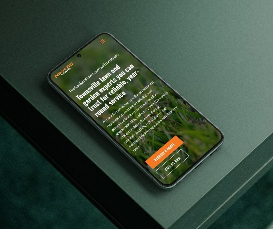 Website Rebuild for a Lawn Maintenance Company