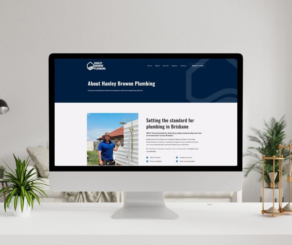 Website design preview placeholder
